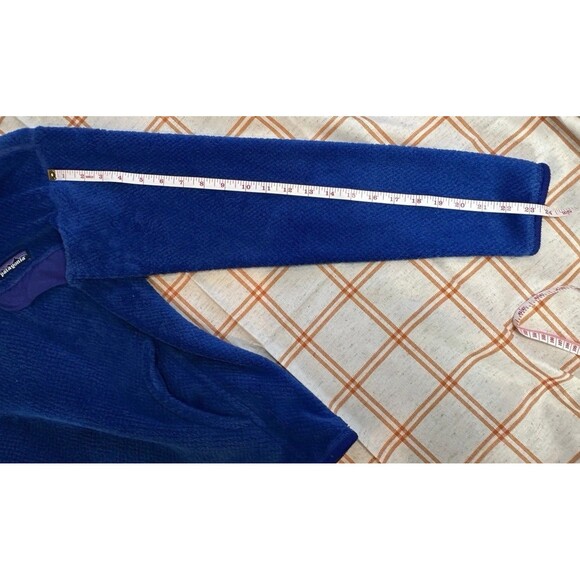 PATAGONIA Re-Tool 1/4 Snap-T polartec fleece pullover jacket MEDIUM style 25442 - Picture 10 of 16